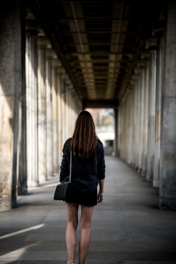 all black outfit