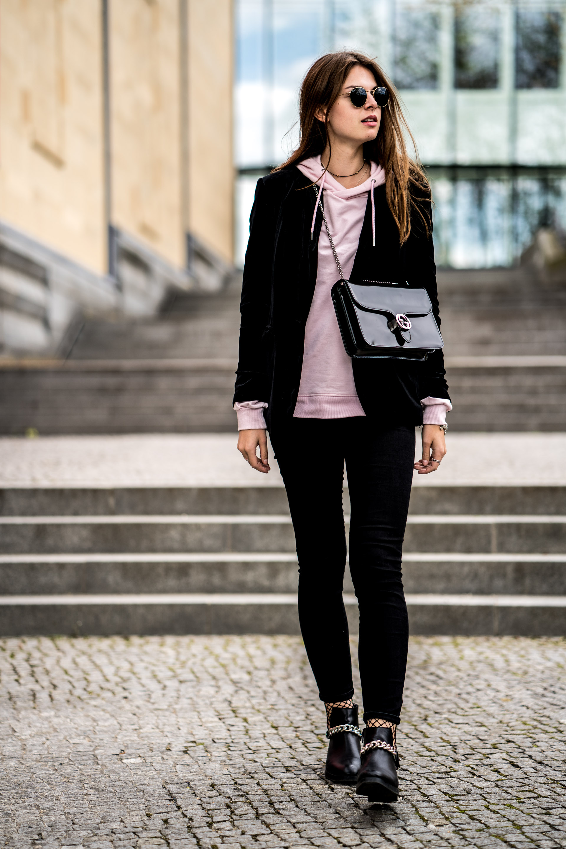 hoodie blazer style