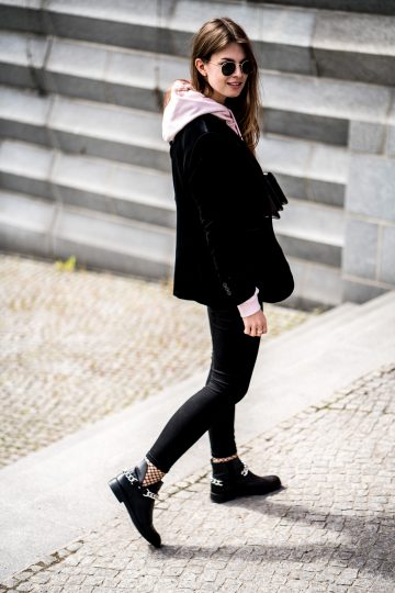 how to wear black Boots