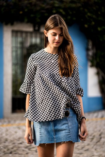 how to wear the gingham print