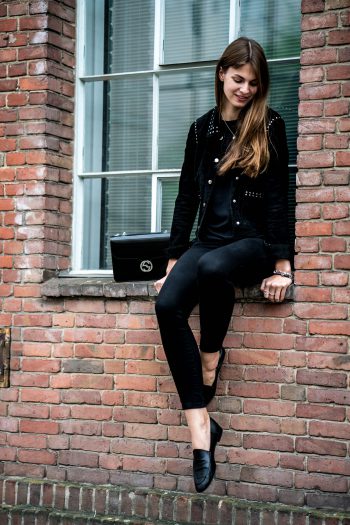 How to wear a studded leather jacket || Fashionblog Berlin