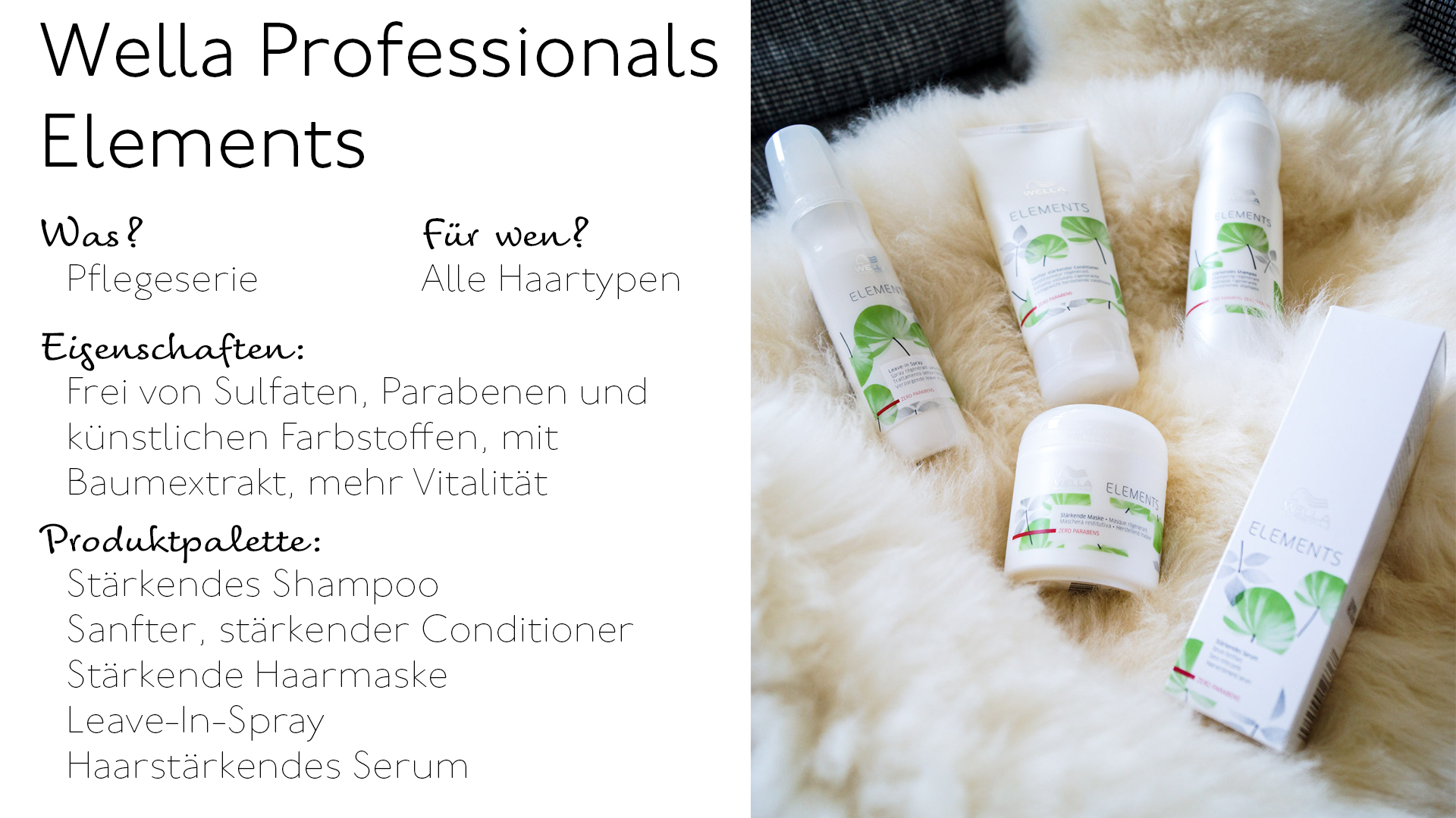 Produktlinien Wella Professionals und Sebastian Professional