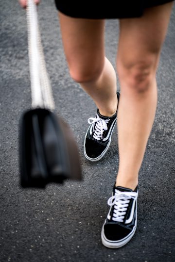 schwarze Vans Old Skool