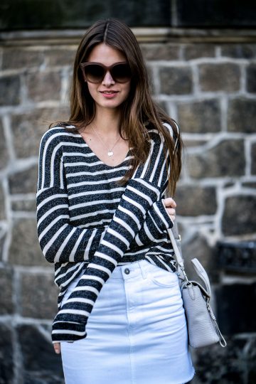 striped Hoodie