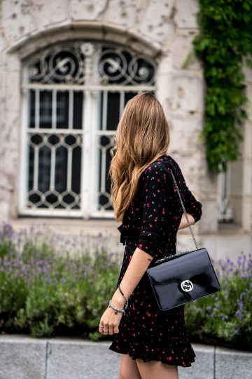 how to wear a black dress