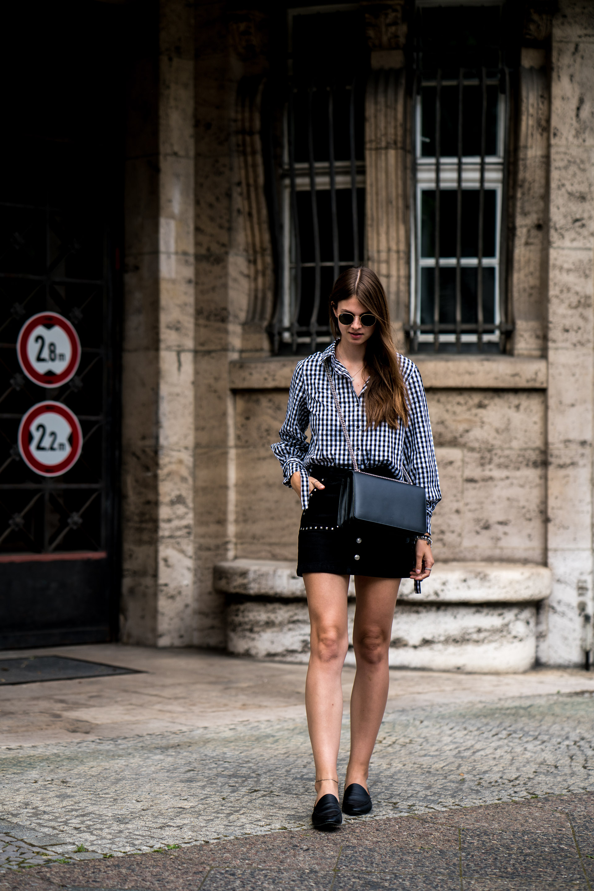 Black High Waisted Denim Skirt – Southern Fried Glam