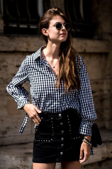how to wear gingham?