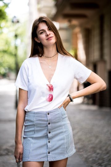 Button Down skirt