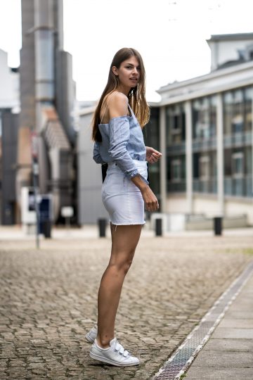 How to Wear Denim Skirts  30 Outfit Ideas  Styling Tips