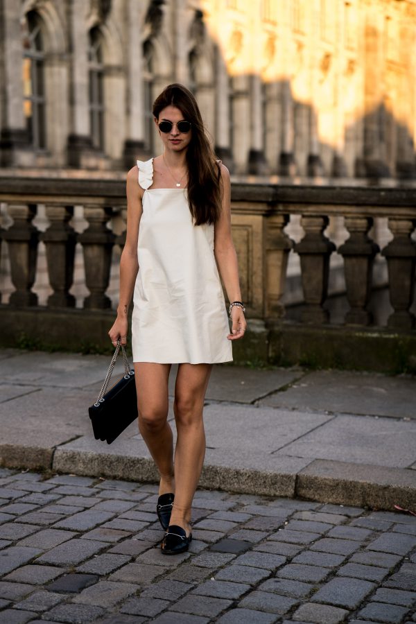 white leather outfits womens