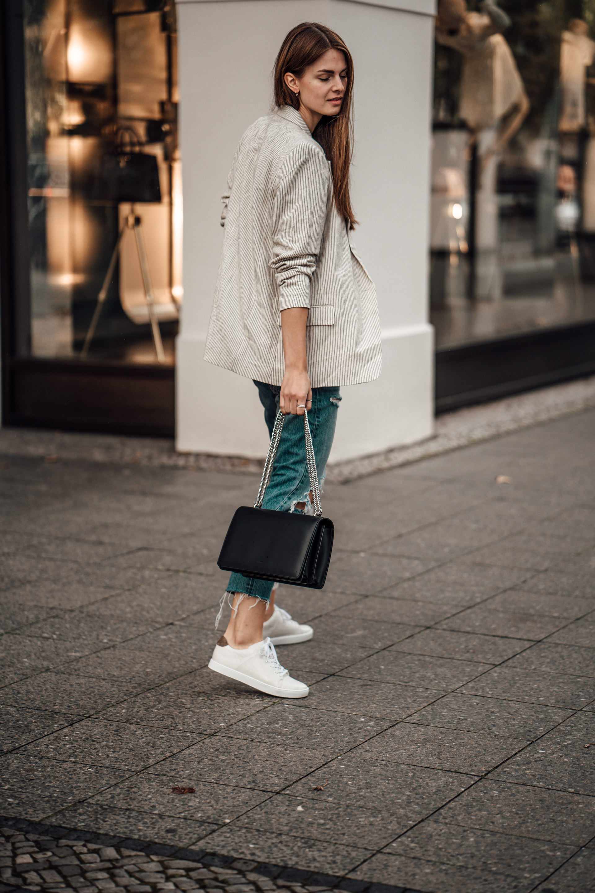Wie Trägt Man Boyfriend Jeans Im Winter