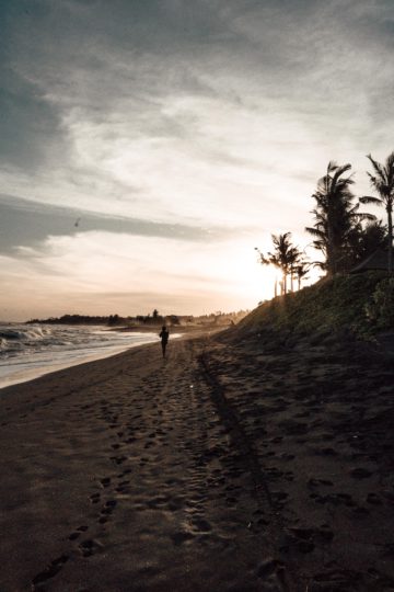 Keramas Beach auf Bali