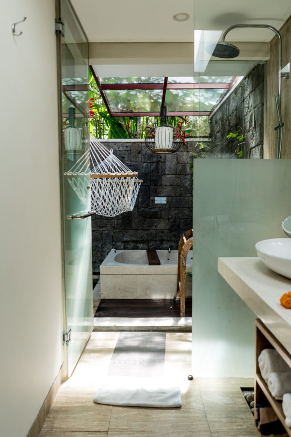 bathroom at one room villa at Ini Vie Villas