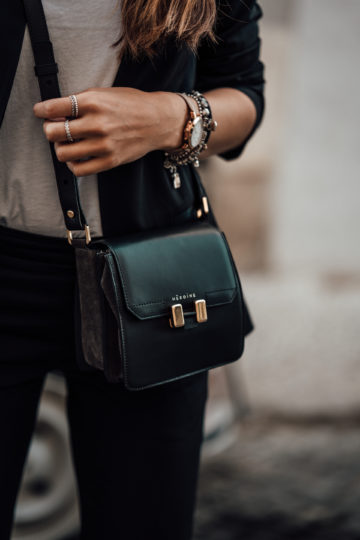 how to wear a cross-body bag