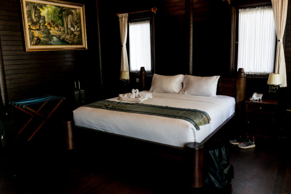 bed in the Coconut Boutique Resort