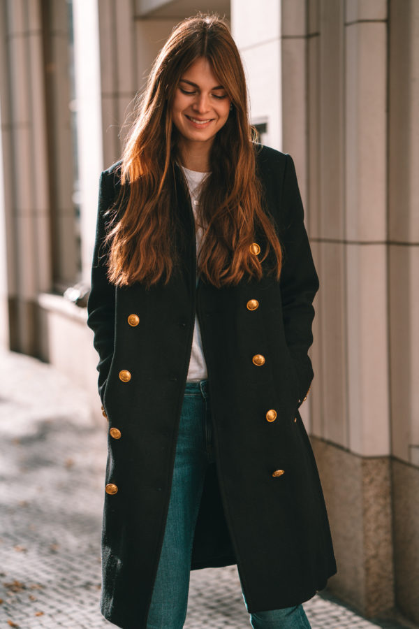 How to wear a military style coat this winter || Fashionblog Berlin