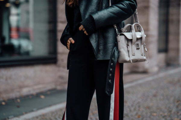 how to style a cross-body bag