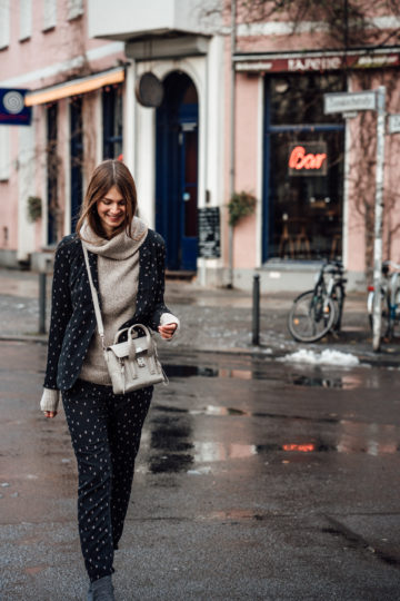 black two piece with Print