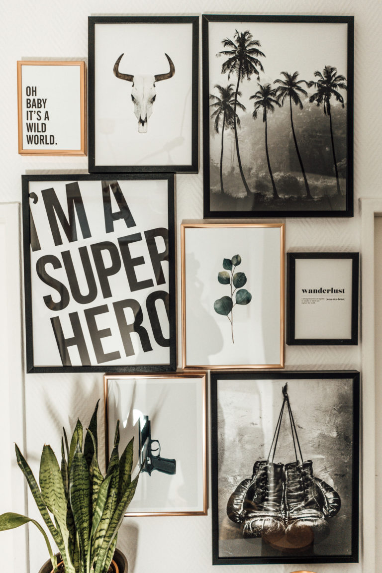 How to create a gallery wall Desenio Posters and Frames