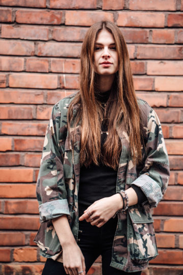 Line of Oslo Camouflage Jacke