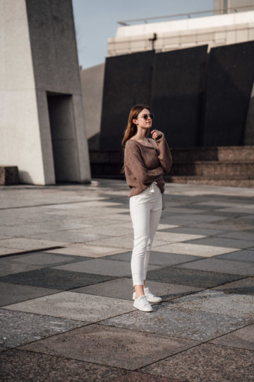 White-Pants-One-Shoulder-Sweater-3
