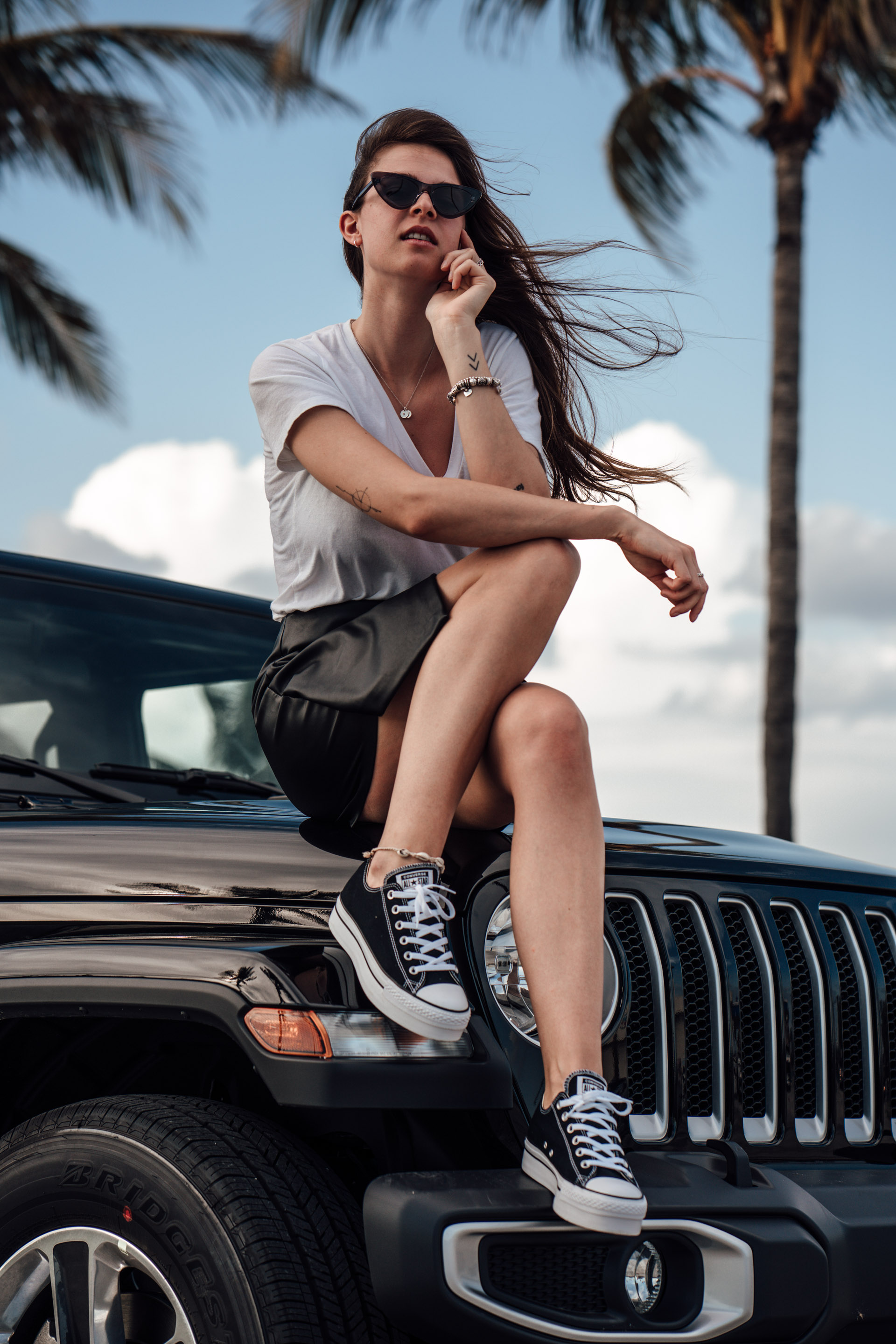 Leather-Skirt-Plateau-Converse-Miami-Rental-Car-6