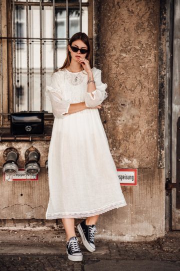 how to wear a see-through dress