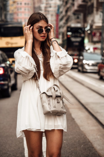 Styling white dresses