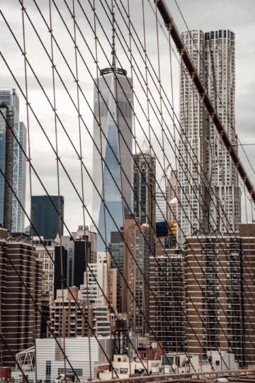 Aussicht Brooklyn Bridge