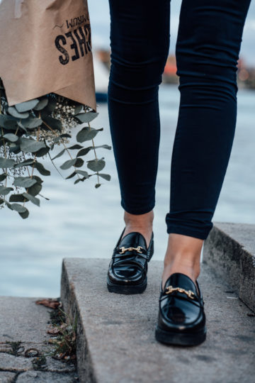 black Loafers Gant