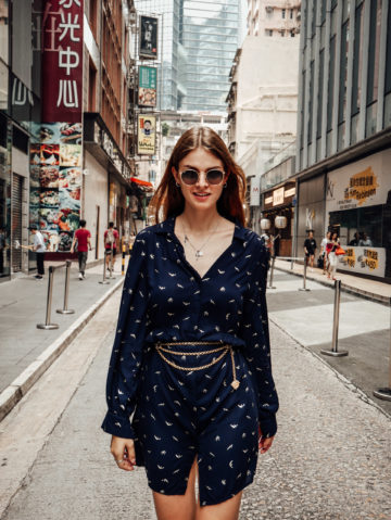 how to style shirt dress