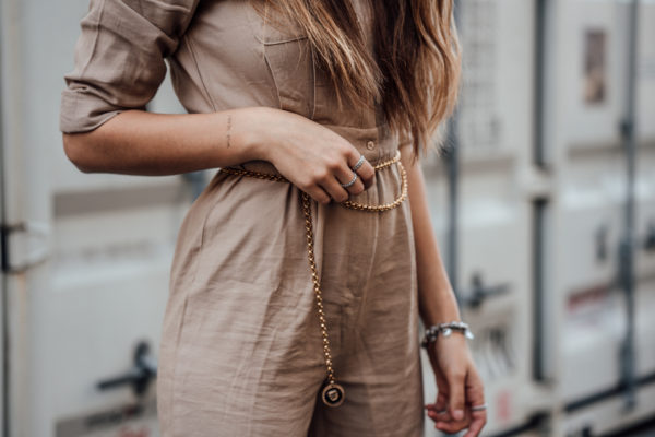 golden chain belt