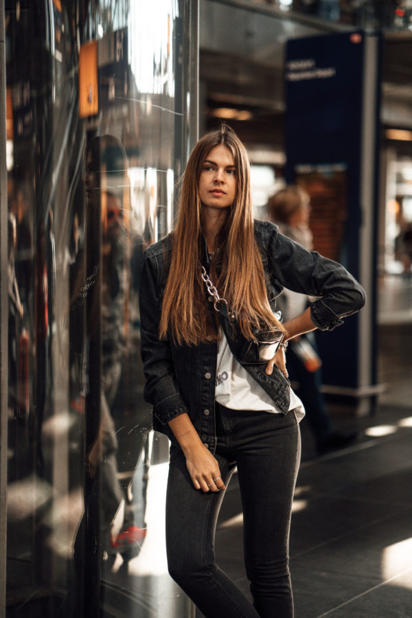 Denim on Denim Outfit