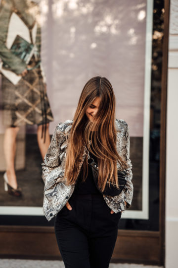 Oversized Jacke für den Herbst