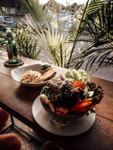 Tuna Bowl at Moana Bali