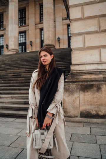 Stylish Outfit with scarf