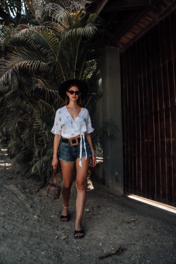 how to combine Denim Shorts