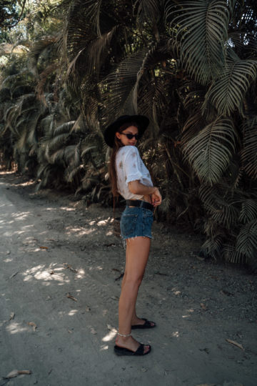 blue Denim Shorts