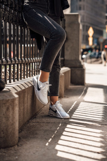 white Nike Oketo Sneakers