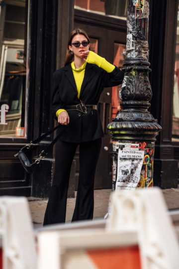 Blazer belted