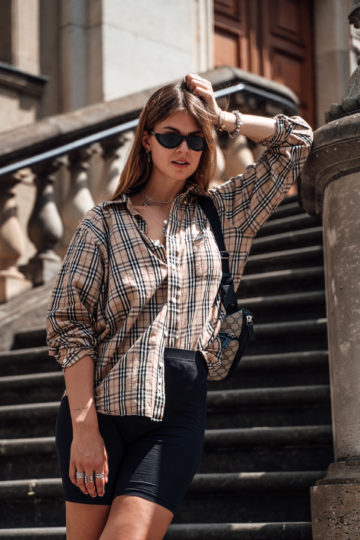 oversized Burberry Shirt