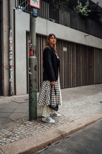 midi dress and Blazer combined