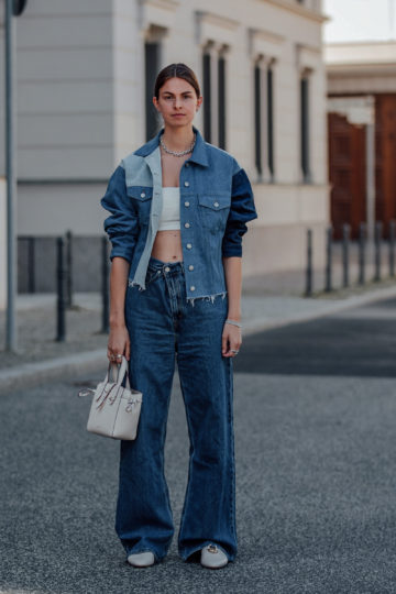 Modetrends Herbst 2022: weite Hosen