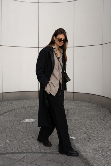 Oversized Layering für den Herbst