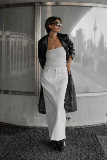 White Skirt Season 2.0: How to Style Minimal Summer Looks With a White Maxi or Midi Skirt